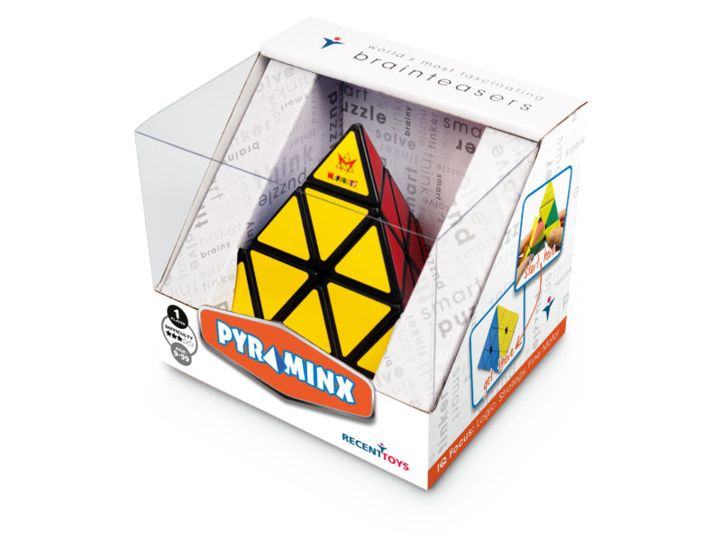 product verpakking design - Pyraminx Mefferts - RecentToys - Miesman